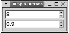 그림 4-6. 스핀 버튼