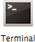 그림 2.9 터미널 프로그램 아이콘
