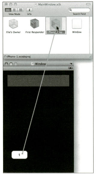 그림 21.16 버튼에 액션 추가하기