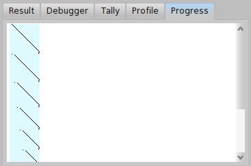 그림 18.23: 추적이 많은 Petit Parser의 경과.