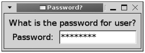 그림 4-5. 비밀번호 텍스트 엔트리