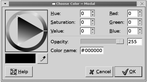 그림 5-8. 색상 선택 대화상자